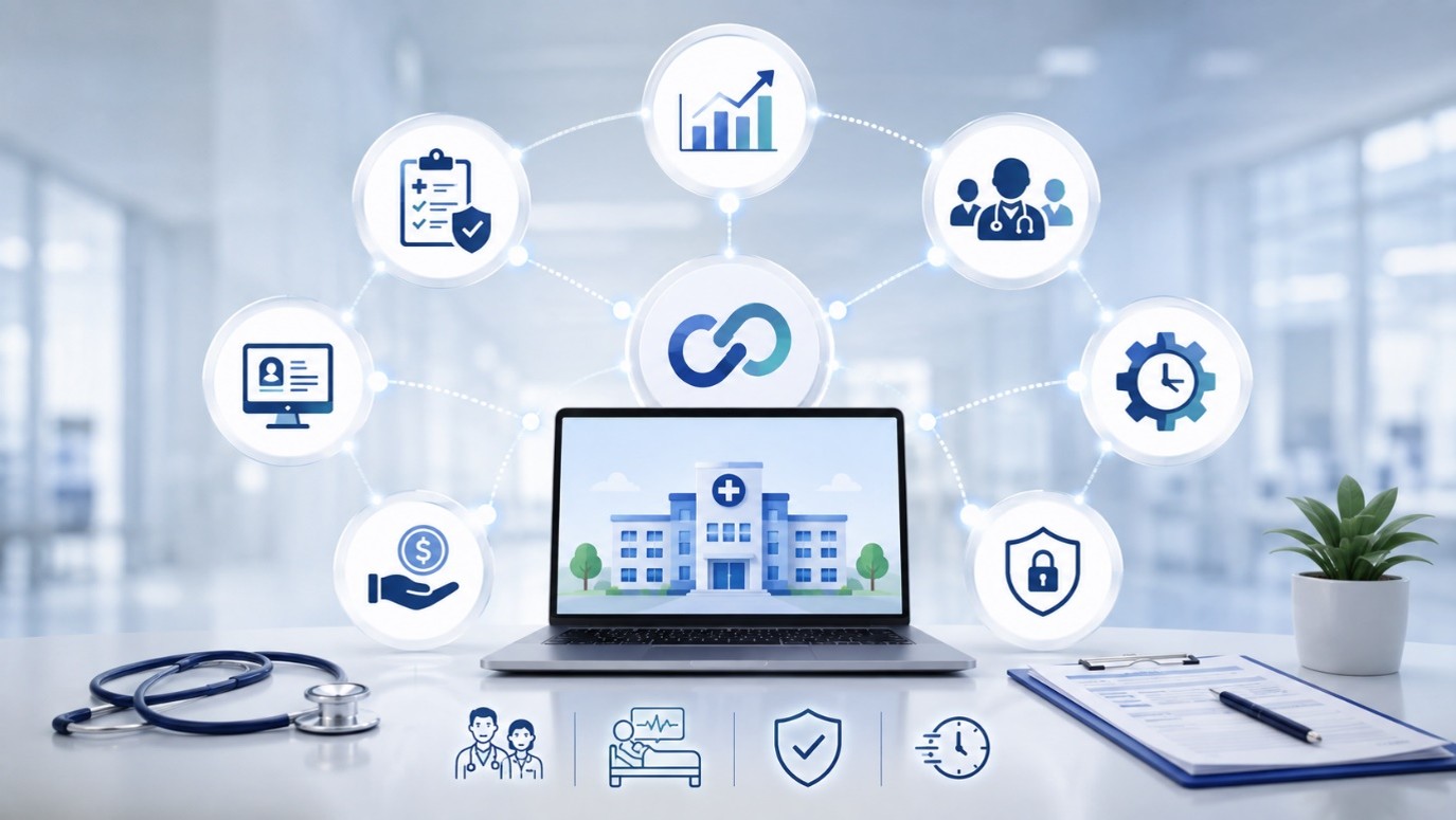 One platform for clinical and administrative tasks in hospitals